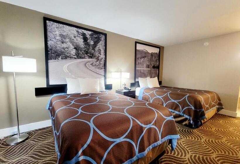 اتاق استاندارد با 2 تخت دوبل, Super 8 By Wyndham Marion Nc