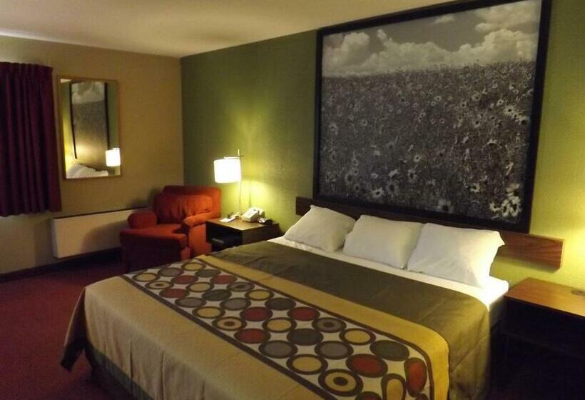 اتاق استاندارد با تخت بزرگ برای معلولان, Super 8 By Wyndham Sterling Co