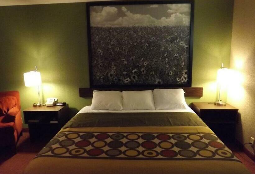 اتاق استاندارد با تخت بزرگ, Super 8 By Wyndham Sterling Co