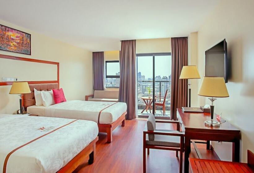 اتاق استاندارد با بالکن, Poulo Wai Hotel & Apartment