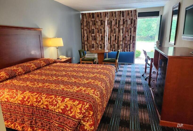 اتاق استاندارد با تخت بزرگ, Royal Inn Motel Charlottesville