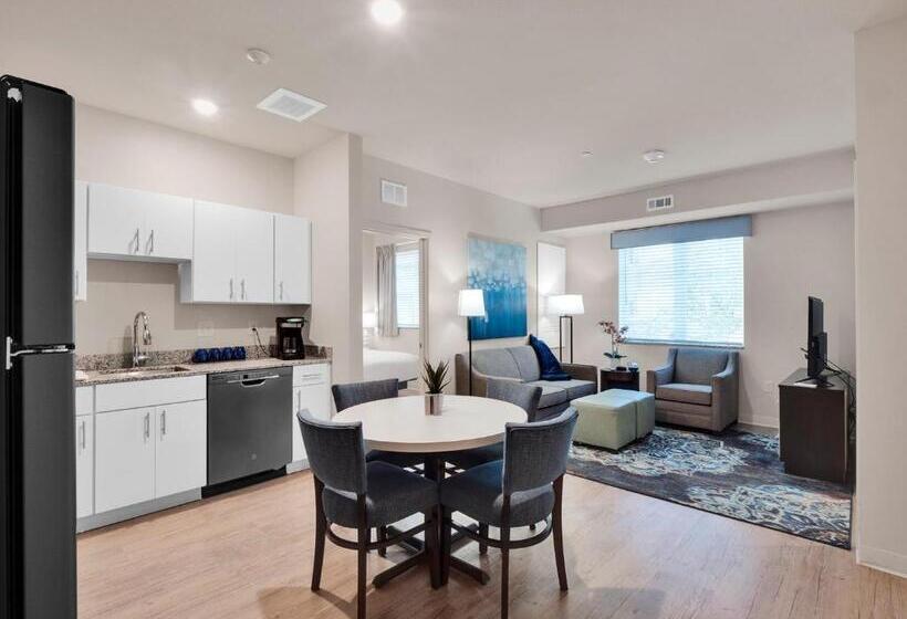 سوئیت 2 خوابه, Waterwalk Extended Stay By Wyndham Raleigh   Rtp