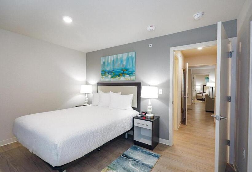 سوئیت 2 خوابه, Waterwalk Extended Stay By Wyndham Raleigh   Rtp
