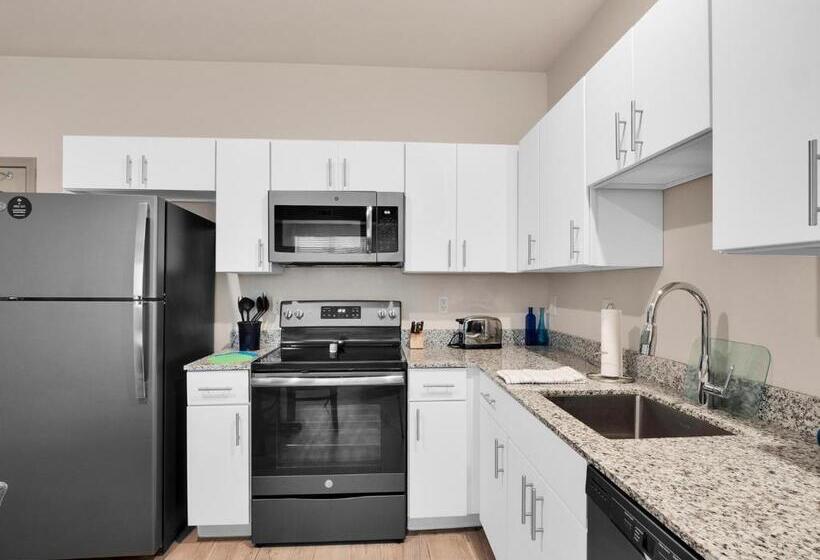 2 Bedroom Suite with Balcony, Waterwalk Extended Stay By Wyndham Raleigh   Rtp