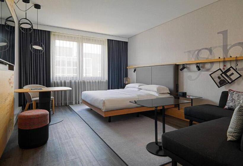 Executive Kamer met Kingsize Bed, Frankfurt Airport Marriott