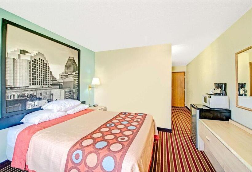 اتاق استاندارد با تخت بزرگ, Super 8 By Wyndham San Antonio/fiesta