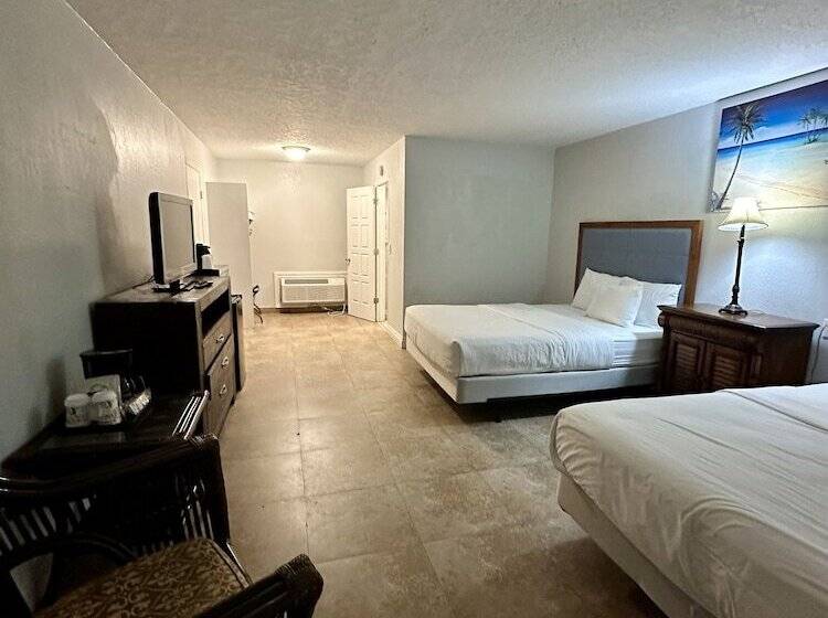 اتاق استاندارد با 2 تخت دوبل, Tahitian Inn & Spa Tampa