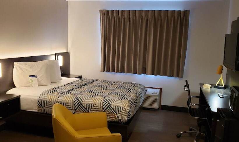اتاق دلوکس مخصوص معلولین, Motel 6kewanee, Il