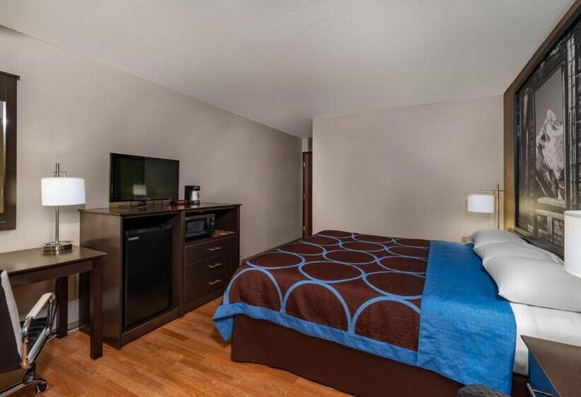 اتاق لوکس با تخت بزرگ, Super 8 By Wyndham Cortez/mesa Verde Area