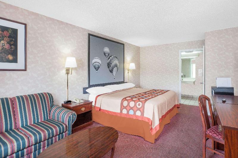 اتاق استاندارد با تخت بزرگ, Super 8 By Wyndham Decatur Priceville