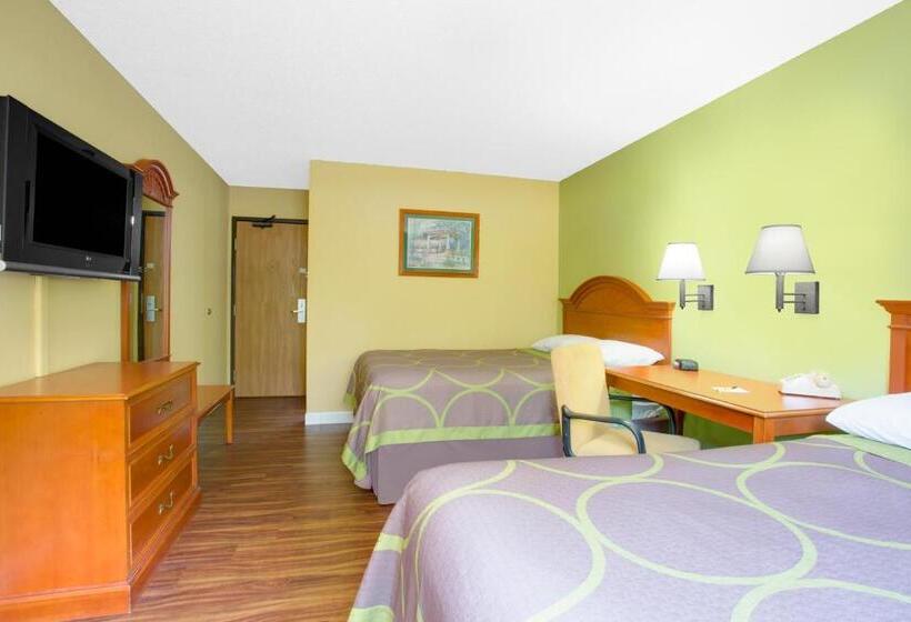 اتاق استاندارد با 2 تخت دوبل, Super 8 Gainesville I 75 Hospital University Area