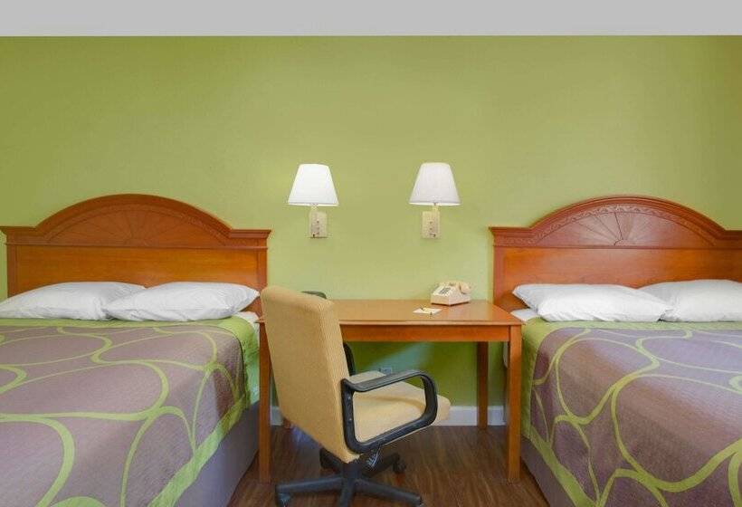 اتاق استاندارد با 2 تخت دوبل, Super 8 Gainesville I 75 Hospital University Area