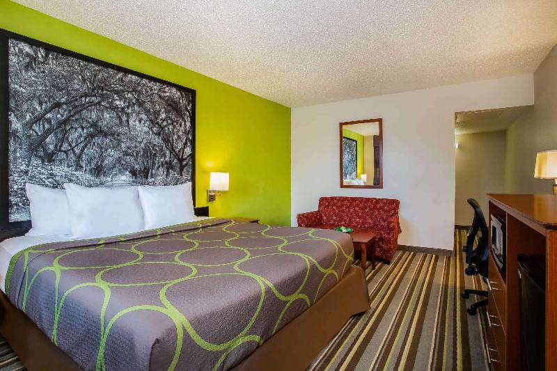 اتاق استاندارد با تخت بزرگ, Super 8 By Wyndham Lake City