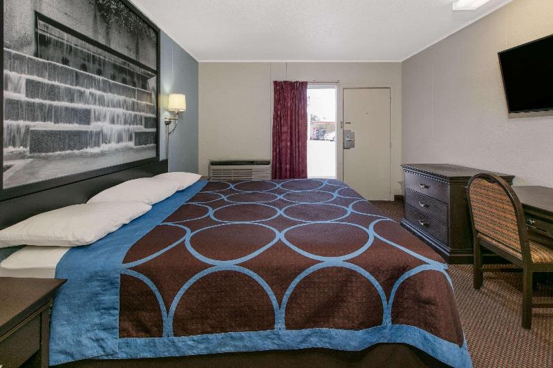 اتاق استاندارد با تخت بزرگ, Super 8 By Wyndham Lubbock Civic Center North