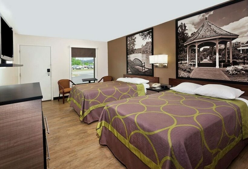 اتاق استاندارد با 2 تخت دوبل, Super 8 By Wyndham Ringgold Chattanooga Area