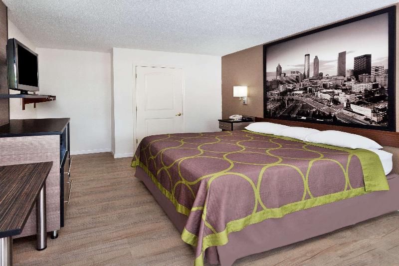 اتاق استاندارد با تخت بزرگ, Super 8 By Wyndham Ringgold Chattanooga Area
