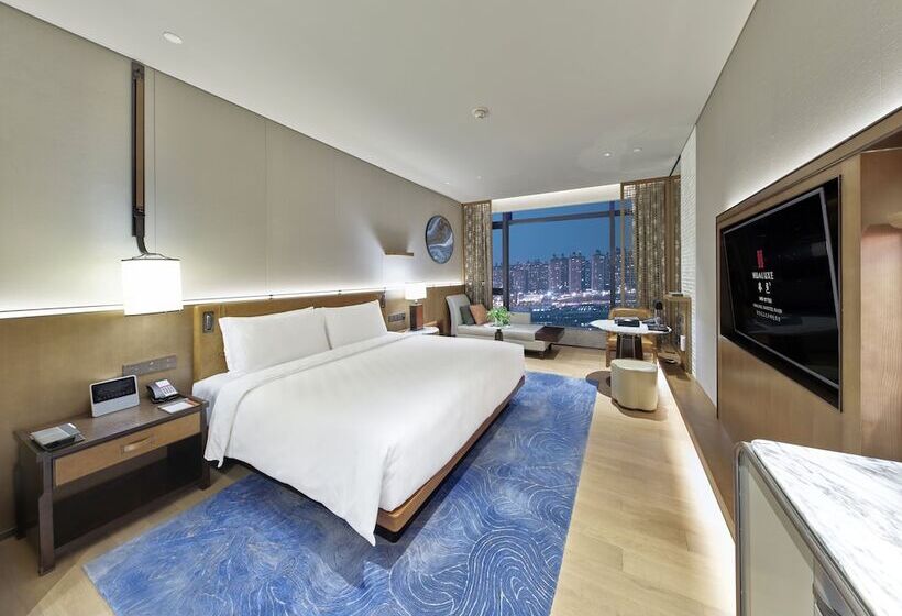 اتاق استاندارد با تخت دوبل, Hualuxe Nanjing Yangtze River