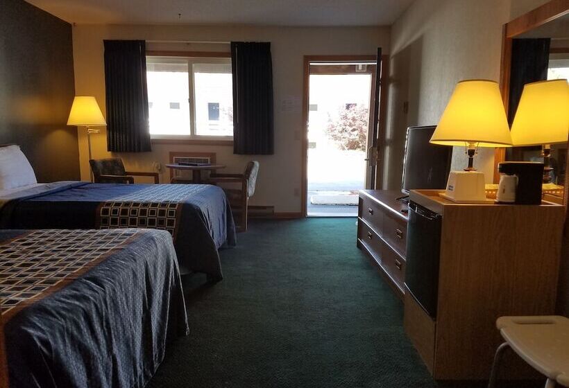 اتاق استاندارد با 2 تخت دوبل, Travelodge By Wyndham Lake George Ny