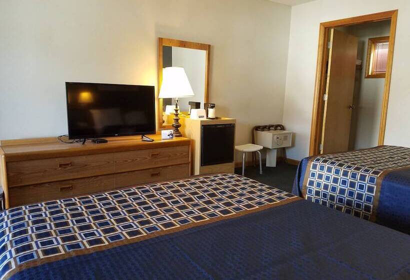 اتاق استاندارد با 2 تخت دوبل, Travelodge By Wyndham Lake George Ny