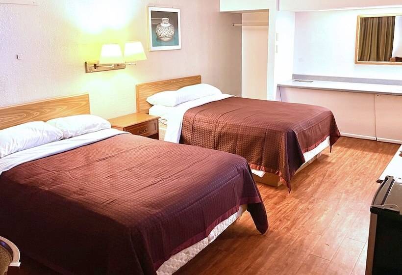 اتاق استاندارد با 2 تخت دوبل, Thunderbird Motel Hillsboro