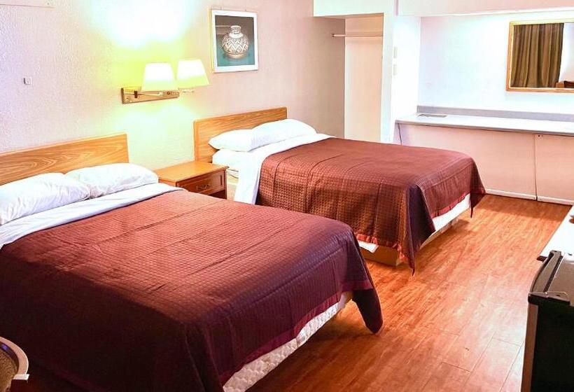 اتاق استاندارد با 2 تخت دوبل, Thunderbird Motel Hillsboro