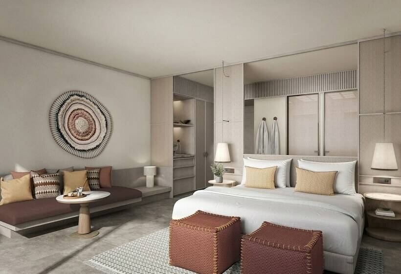 اتاق لوکس با چشم‌انداز دریا, The Royal Senses Resort & Spa Crete, Curio Collection Hilton