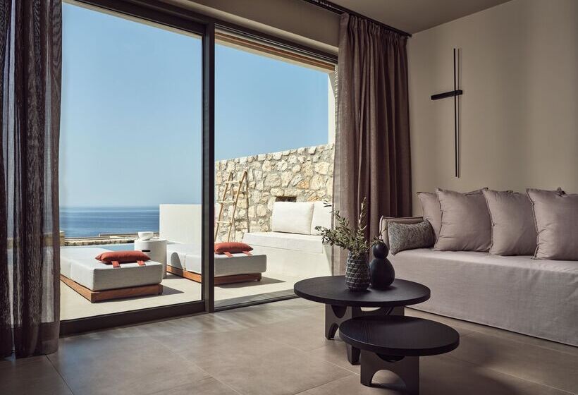 ویلای 1 خوابه با چشم‌انداز دریا, The Royal Senses Resort & Spa Crete, Curio Collection Hilton
