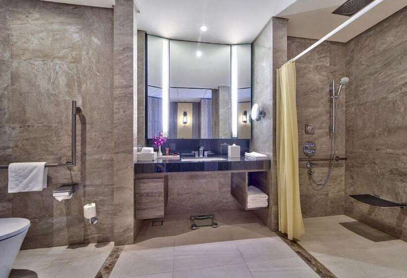 اتاق دلوکس مخصوص معلولین, The Royal Senses Resort & Spa Crete, Curio Collection Hilton