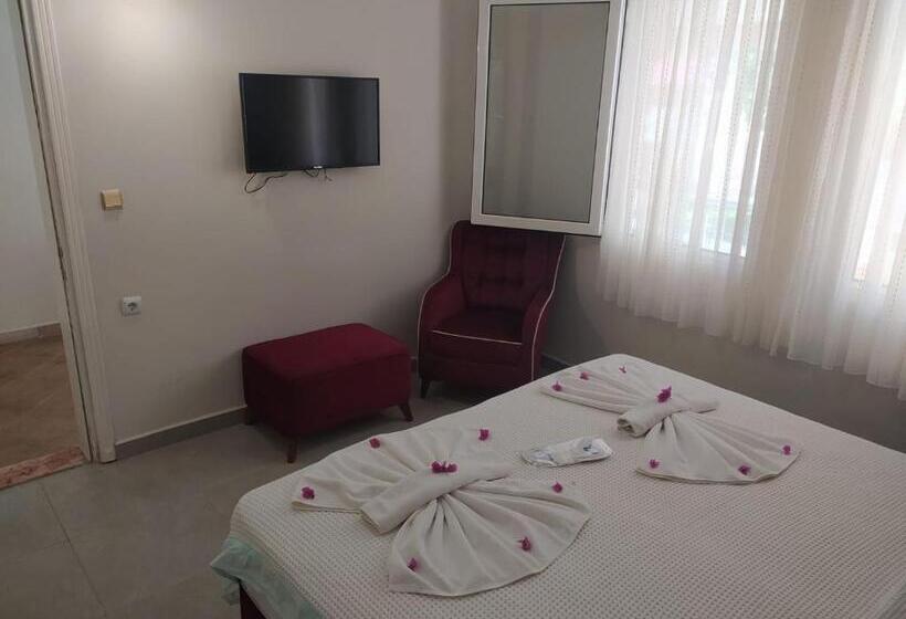 اتاق استاندارد با تراس, Bucak Apart Hotel Göcek & Beach