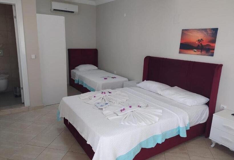 اتاق لوکس خانوادگی, Bucak Apart Hotel Göcek & Beach