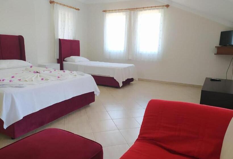 اتاق لوکس خانوادگی, Bucak Apart Hotel Göcek & Beach