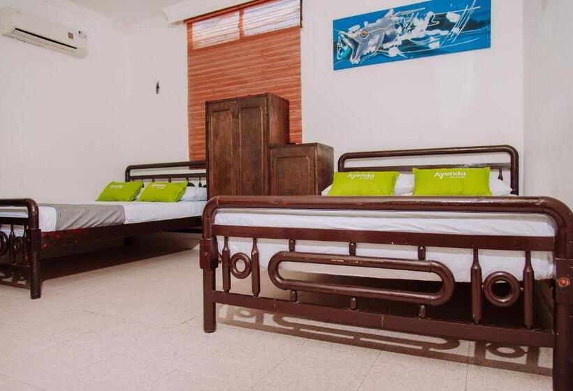 Economy Quadruple Room, Ayenda 1614 Playa Y Mar