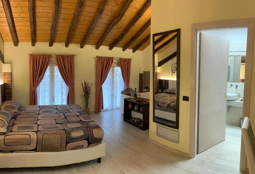 اتاق استاندارد با وان آب گرم, Agriturismo Le Risaie