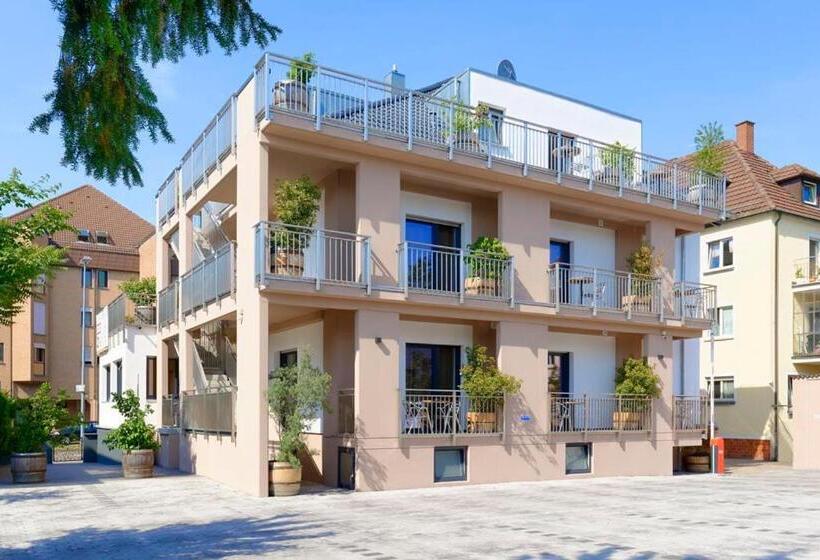 اتاق استاندارد یک تخته با بالکن, Heilbronner Hotel Am Schönen Theater