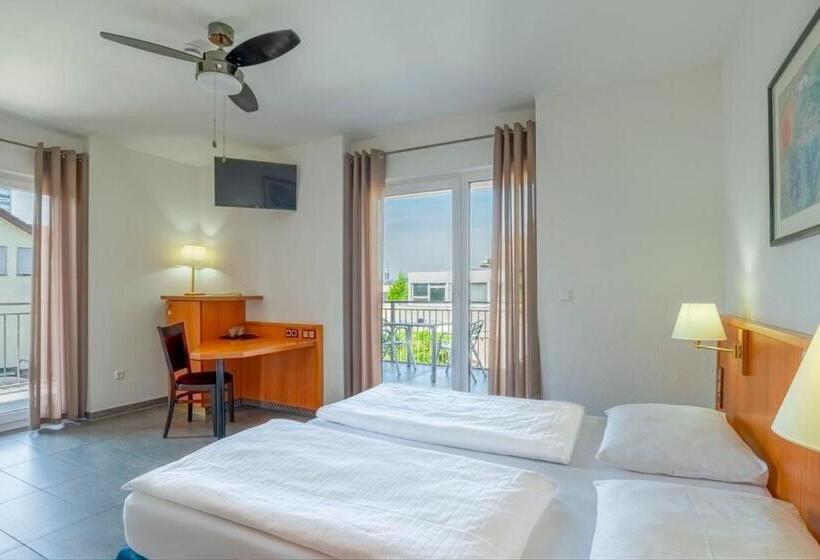 اتاق استاندارد با بالکن, Heilbronner Hotel Am Schönen Theater