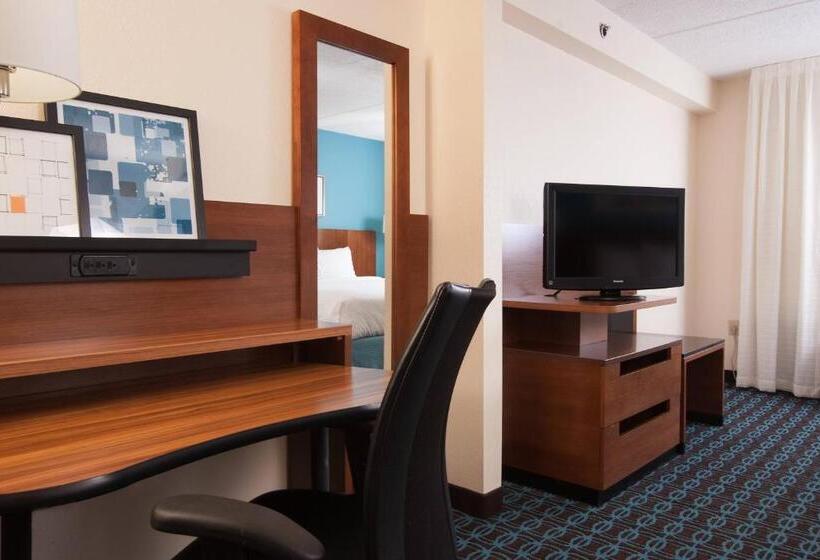 اتاق استاندارد با 2 تخت دوبل, Fairfield Inn And Suites Atlanta Airport South/sullivan Road