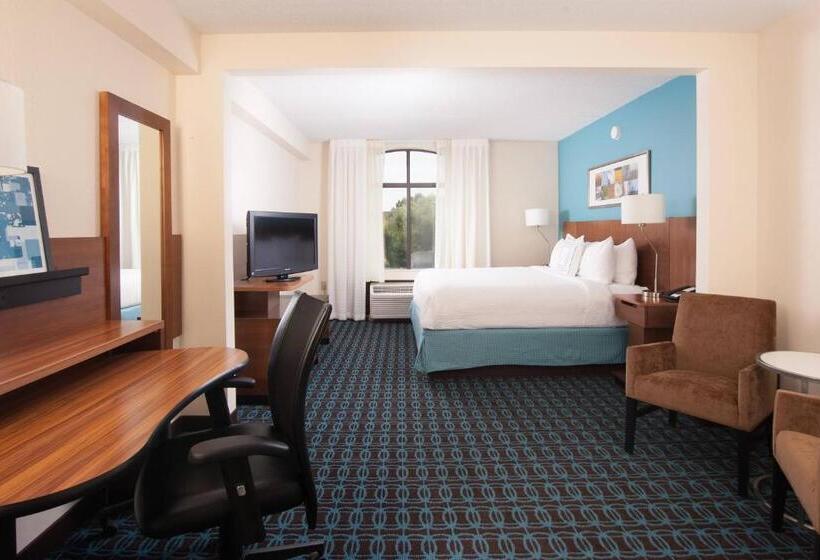 اتاق استاندارد با تخت بزرگ, Fairfield Inn & Suites Atlanta Airport South/sullivan Road