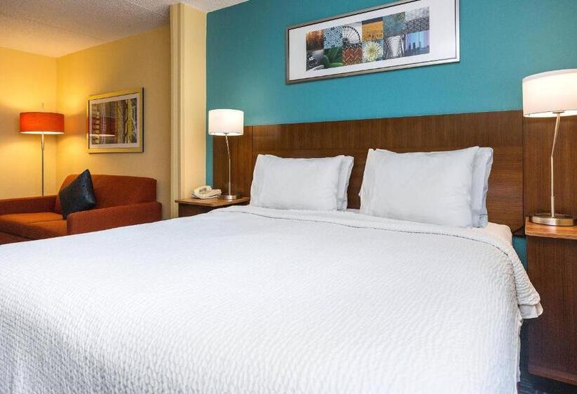 اتاق استاندارد با تخت بزرگ برای معلولان, Fairfield Inn & Suites Des Moines West