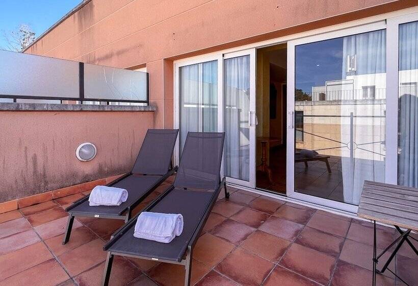 اتاق استاندارد با تراس, Vila De Tossa