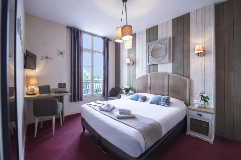 اتاق استاندارد با چشم‌انداز رودخانه, Cristal Hôtel Restaurant   Logis Hotels