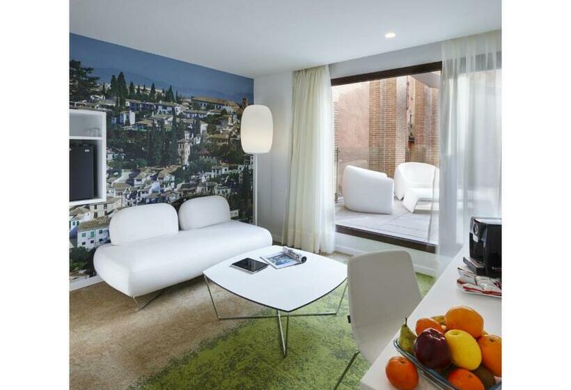 Junior Suite m. Terrasse, Granada Five Senses Rooms & Suites