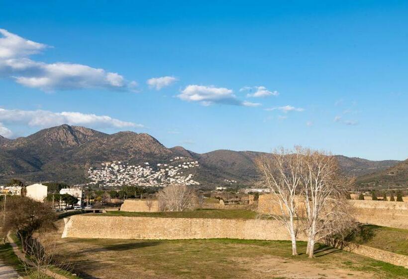 غرفة قياسية مزوَّدة بتراس, Roses Platja