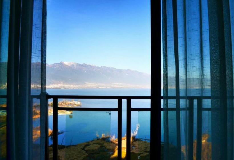 اتاق لوکس با بالکن و چشم‌انداز دریا, Ning House Lake View Inn