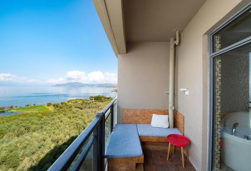 استودیو استاندارد با بالکن, Ning House Lake View Inn