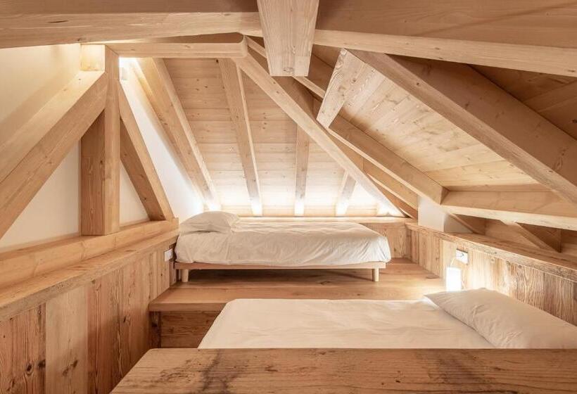 اتاق لوکس با تخت بزرگ, Alla Stazion Locanda Nelle Dolomiti
