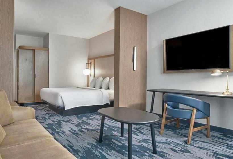 سوئیت با تخت بزرگ, Fairfield Inn & Suites By Marriott Penticton