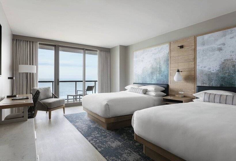 اتاق استاندارد با 2 تخت دوبل, Marriott Virginia Beach Oceanfront Resort