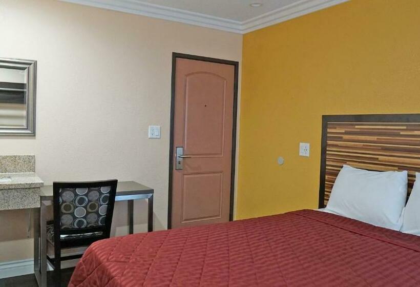اتاق استاندارد با سرویس بهداشتی مشترک, Holly Crest Hotel   Los Angeles, Lax Airport