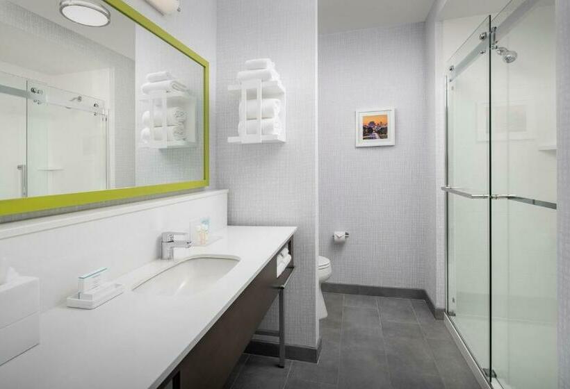 اتاق استاندارد با تخت بزرگ, Hampton Inn & Suites Lexington Columbia