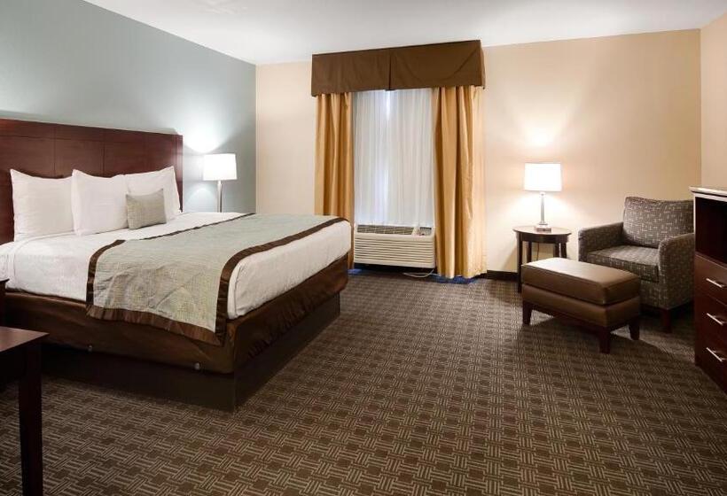 اتاق استاندارد با تخت بزرگ برای معلولان, Best Western Plus Gateway Inn & Suites   Aurora